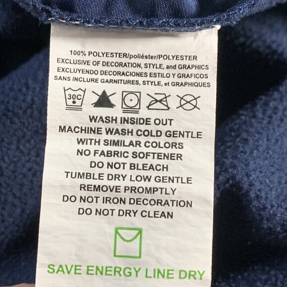 Denver Broncos Men's Majestic Therma Base Zip Hoodie Jacket Football Size L EUC - Picture 11 of 11